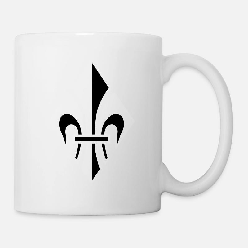 Diamond lily white - Mug - white