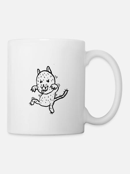 Bad cat - Mug - white