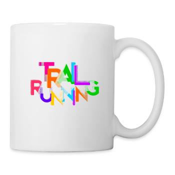 Trail Running Jogging Running Sport - Mug blanc - blanc - Droite