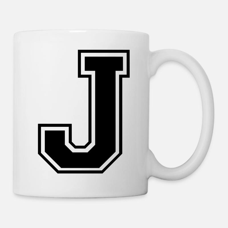 j - Tasse - Weiß