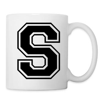 s - Tasse - Weiß - Rechts