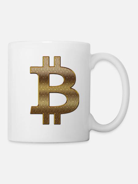 Bitcoin - Tasse - Weiß