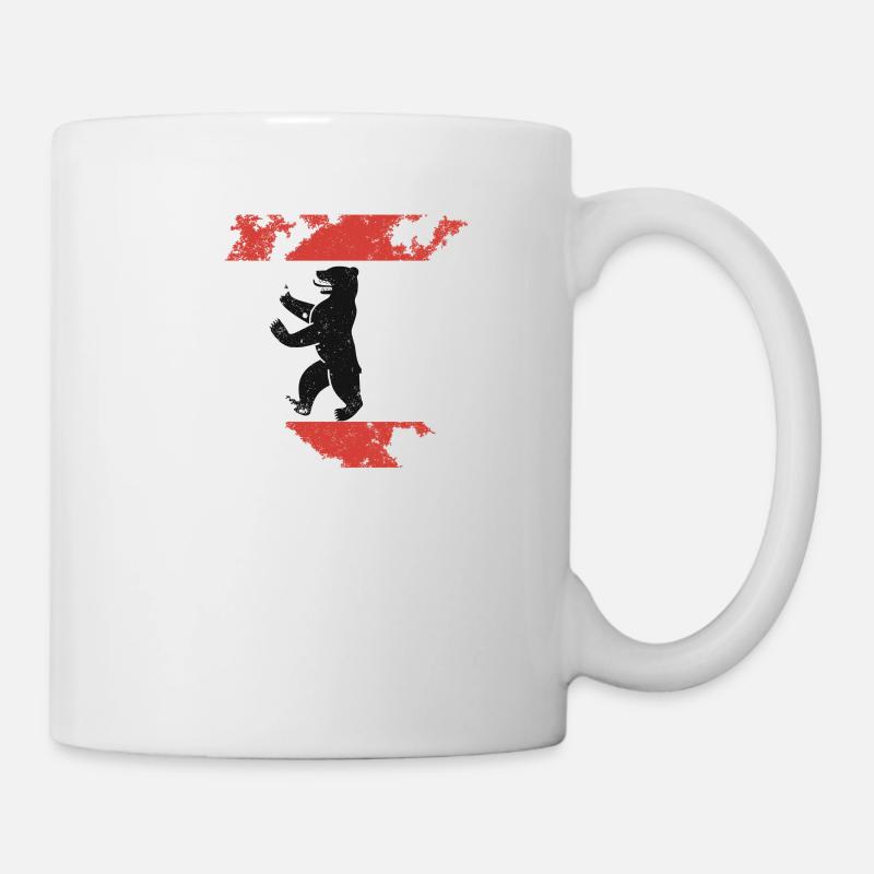 Berlin bear, gift - Mug - white