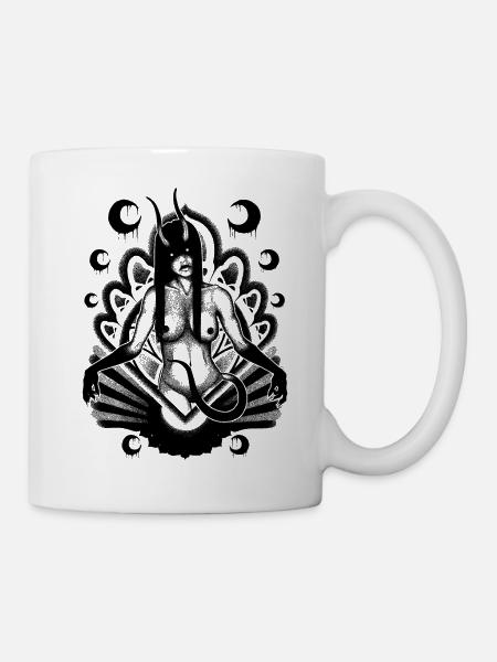 Dämonenmädchen - Tasse - Weiß