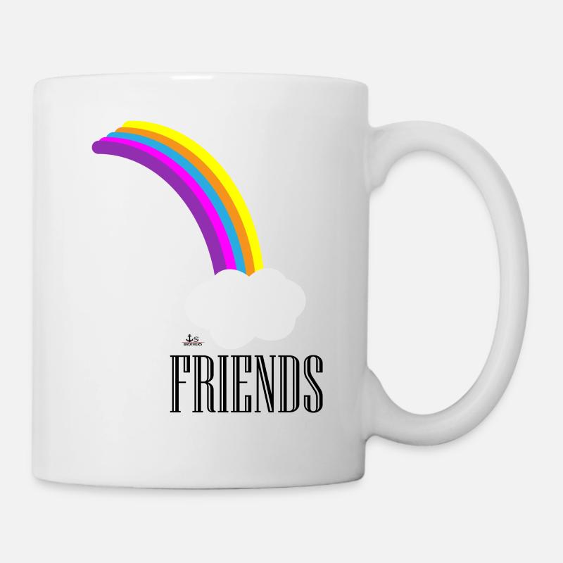 beste Freunde - Tasse - Weiß