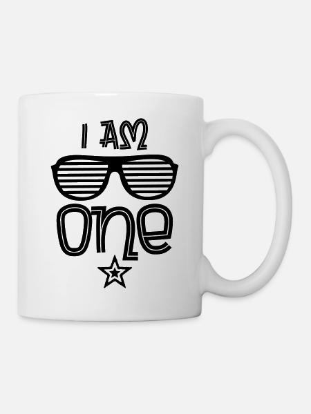 Erster Geburtstag - Tasse - Weiß