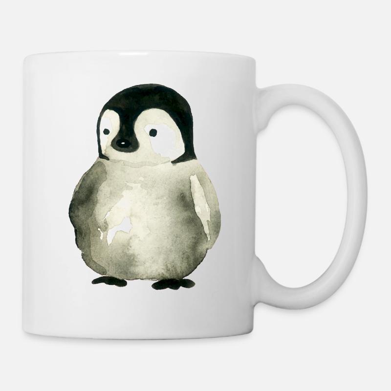 Petit pingouin - Mug blanc - blanc
