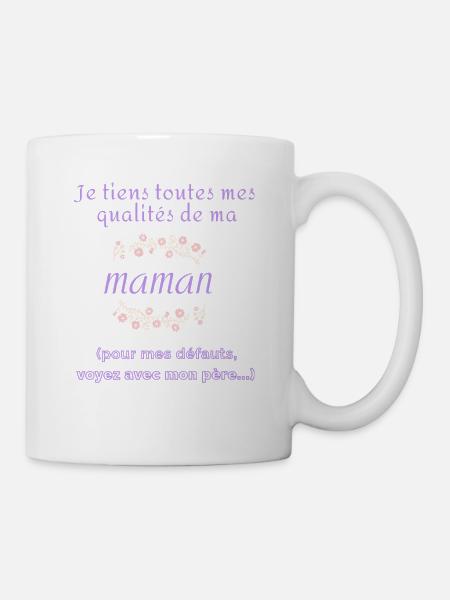 Hérédité humour - Mug blanc - blanc