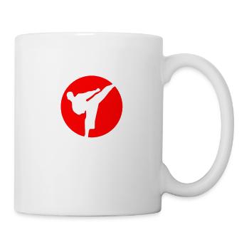 Kung Fu - Tasse - Weiß - Rechts
