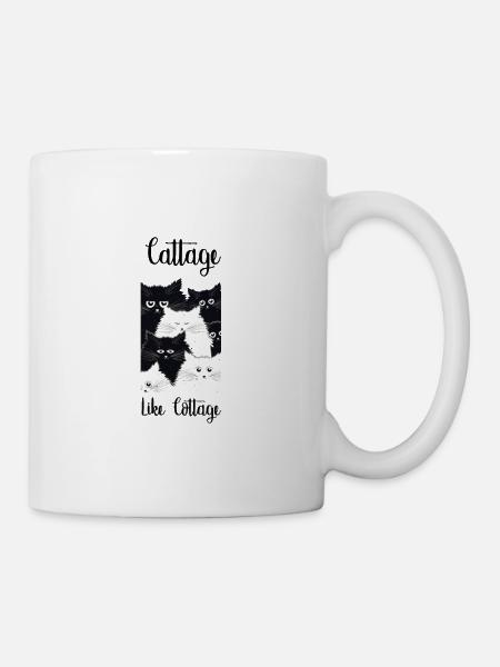 Cat kitty animal gift - Mug - white