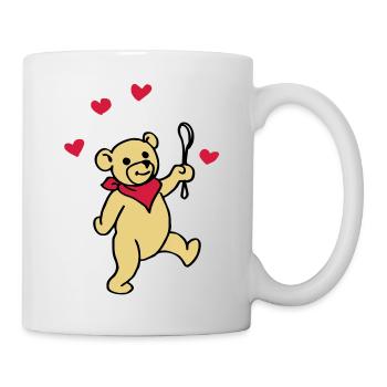 Bébé nounours - Mug blanc - blanc - Droite
