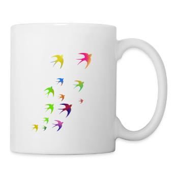 swallows - Mug - white - Right
