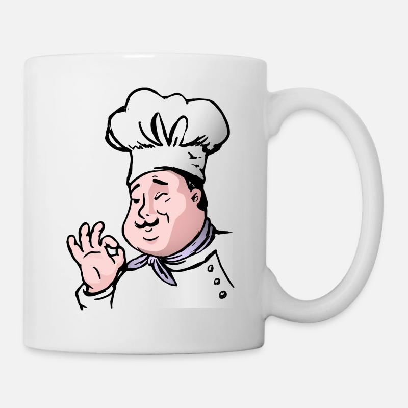 Chef de cuisine - Mug blanc - blanc