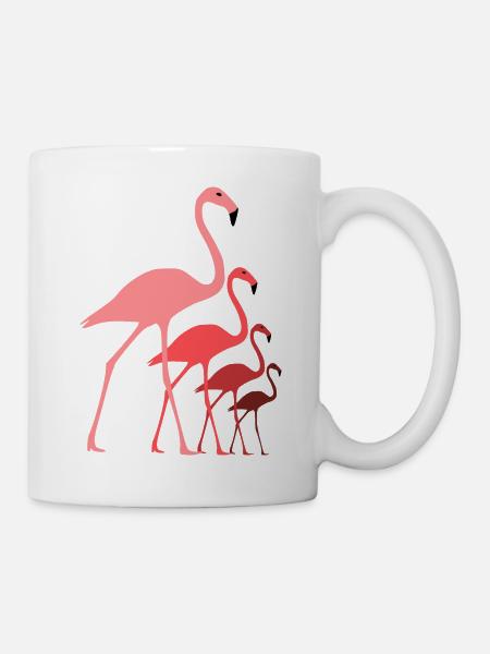 flamingo - Mug - white