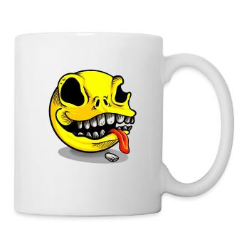 packman Skull - Mug - white - Right