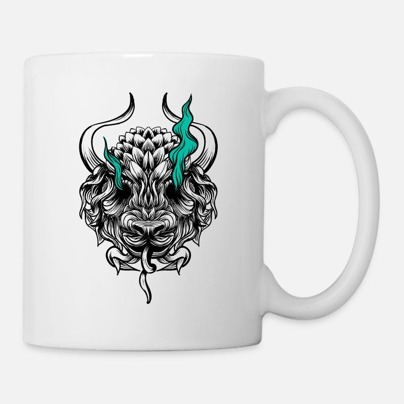 Buffle - Mug blanc - blanc
