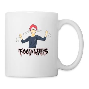 Food Wars! Shokugeki no Soma Yukihira Souma Anime - Tasse - Weiß - Rechts