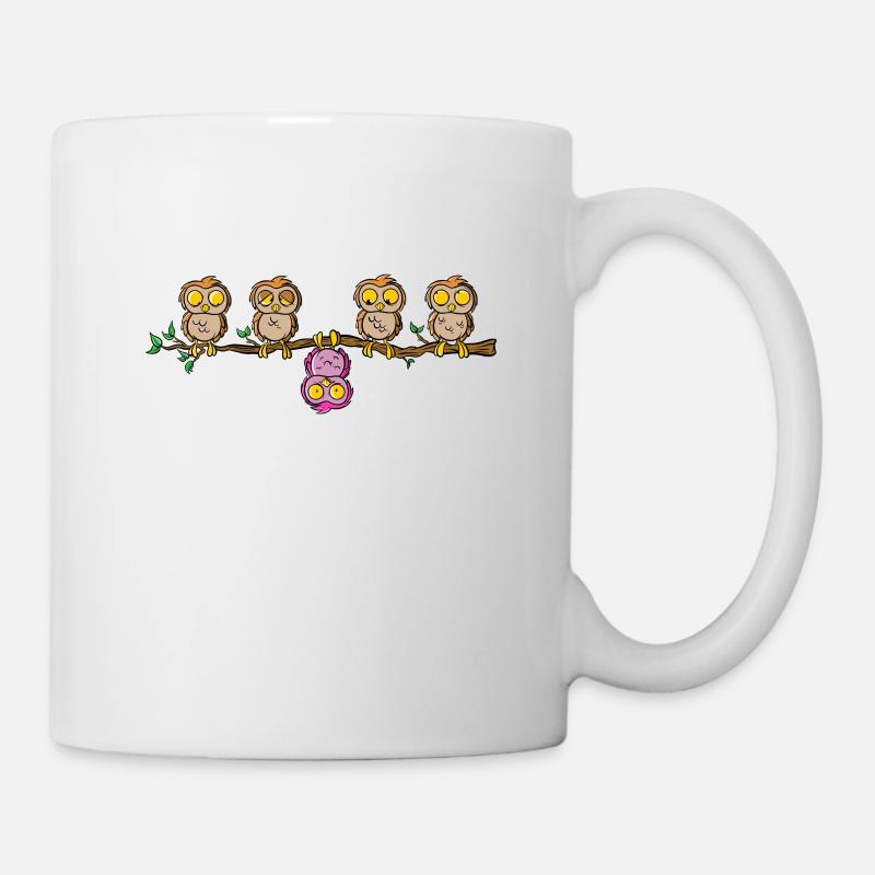 Be different - Tasse - Weiß
