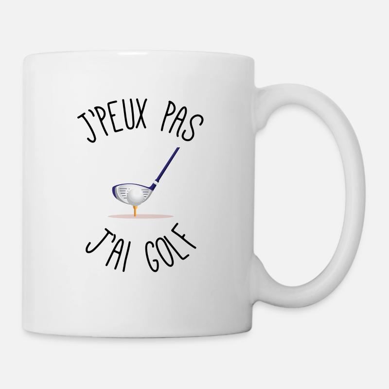 I can not I have golf - Mug - white