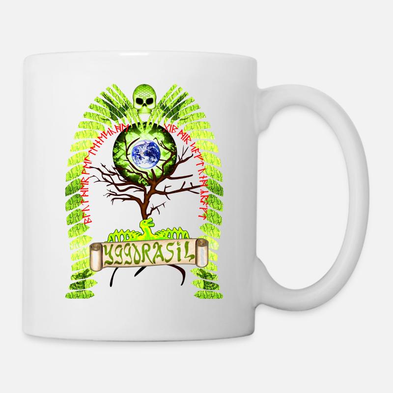 Yggdrasil - Tasse - Weiß