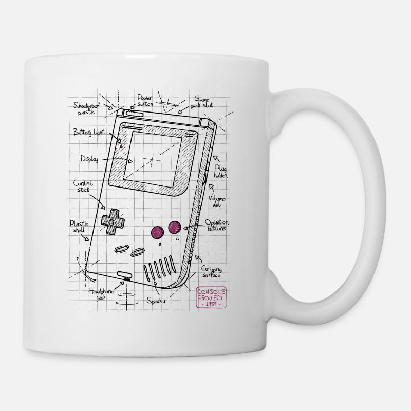 Console - Mug blanc - blanc