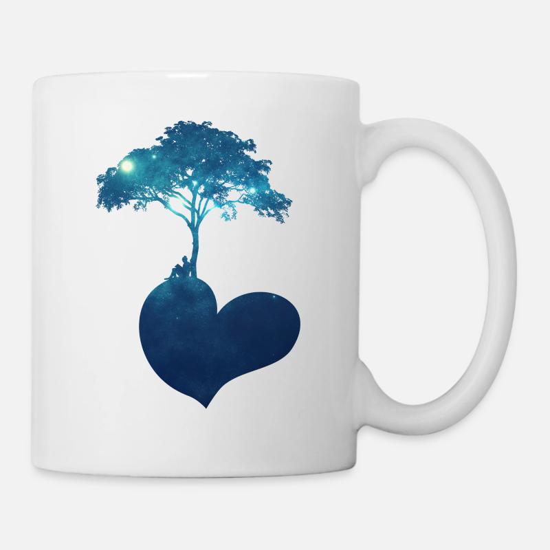 Nuit étoilée - Mug blanc - blanc