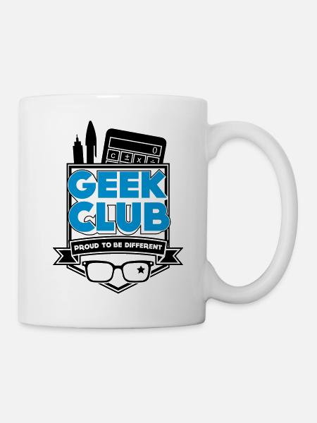 Geek Club - Mug blanc - blanc