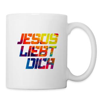 Jesus loves you - Mug - white - Right
