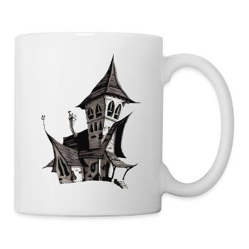 Château vampire - Mug blanc - blanc - Droite