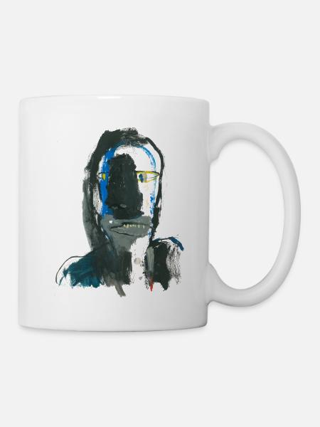 Portrait 07 - Mug blanc - blanc
