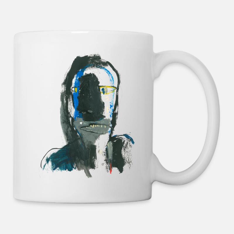Portrait 07 - Mug blanc - blanc