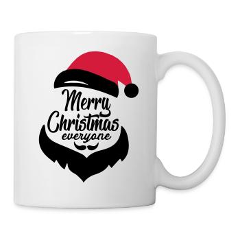 merry christmas everyone - Mug - white - Right