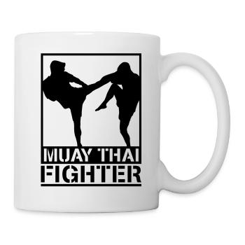 muay_thai_fighter__f1 - Tasse - Weiß - Rechts