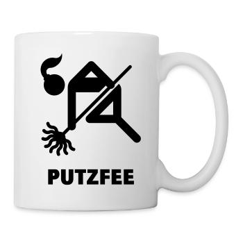Putzfee / femme de ménage - Mug blanc - blanc - Droite
