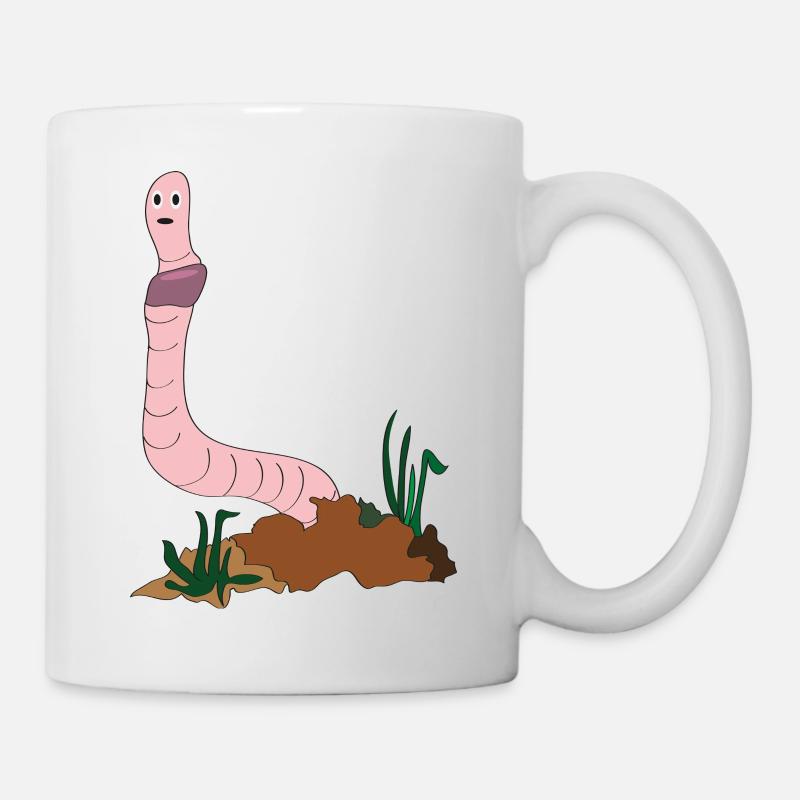 Earthworm - Mug - white