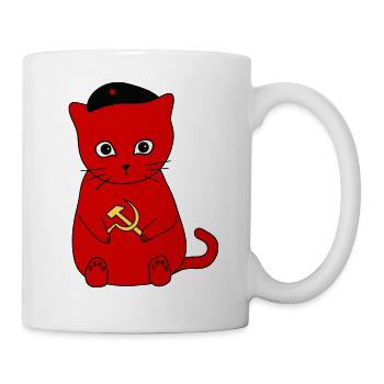 Kittens for Communism! - Mug - white - Right