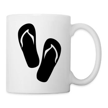 tong - Mug blanc - blanc - Droite