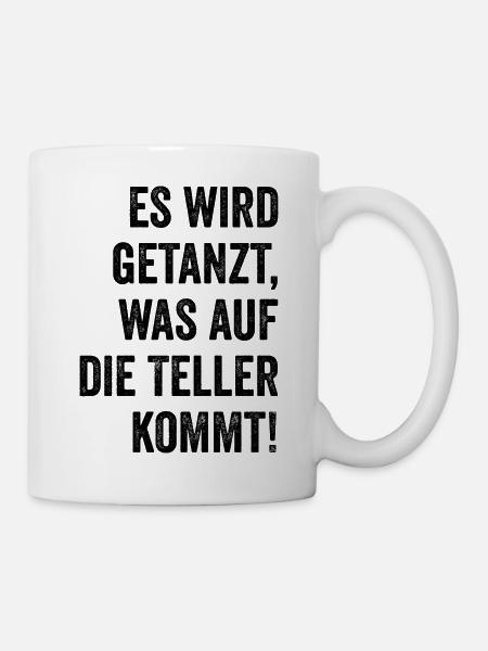DJ Techno Party Disc Jockey Geschenk Spruch - Tasse - Weiß