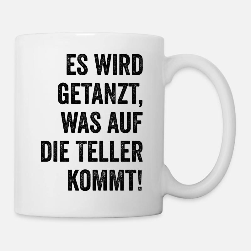 DJ Techno Party Disc Jockey Geschenk Spruch - Tasse - Weiß