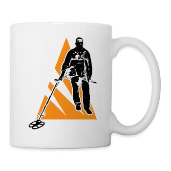Sondel Abenteuer mit dem Detektor auf Schatzsuche - Tasse - Weiß - Rechts