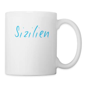 Sizilien - Tasse - Weiß - Rechts