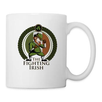 irlandais - Mug blanc - blanc - Droite