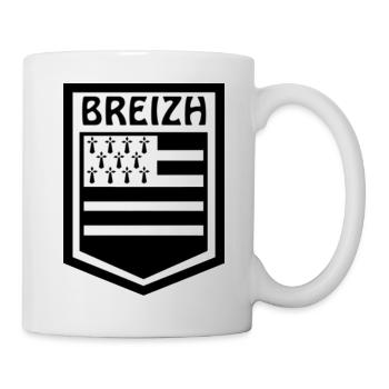 Breton flag - Mug - white - Right