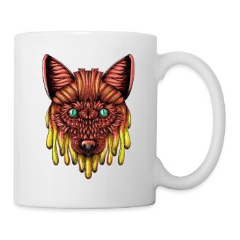 Melting fox - Mug - white - Right