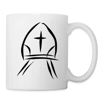 Papsthut - Mug - white - Right