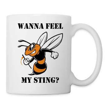 wasp - Mug - white - Right