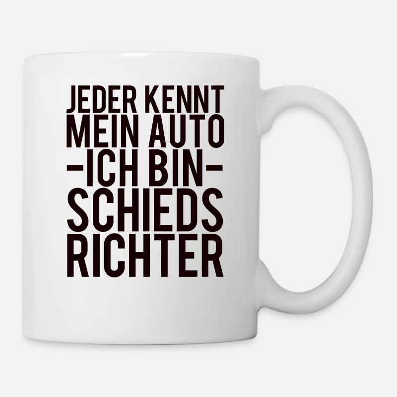Schiedsrichter Spruch - Tasse - Weiß