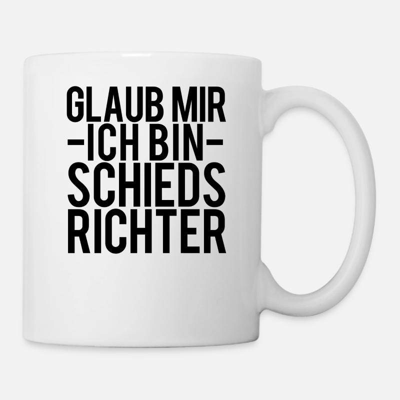 Schiedsrichter - Tasse - Weiß