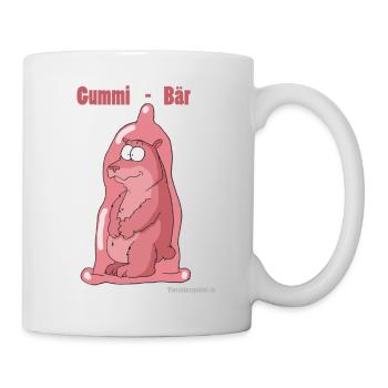 Gummibär - Tasse - Weiß - Rechts