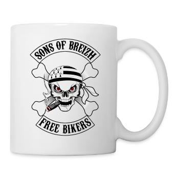 sons of breizh bikers N°2 - Mug blanc - blanc - Droite
